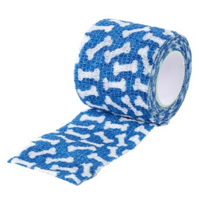 Fun-Flex Bones Bandage 10cm x 4,5m 1 Stk BLÅ